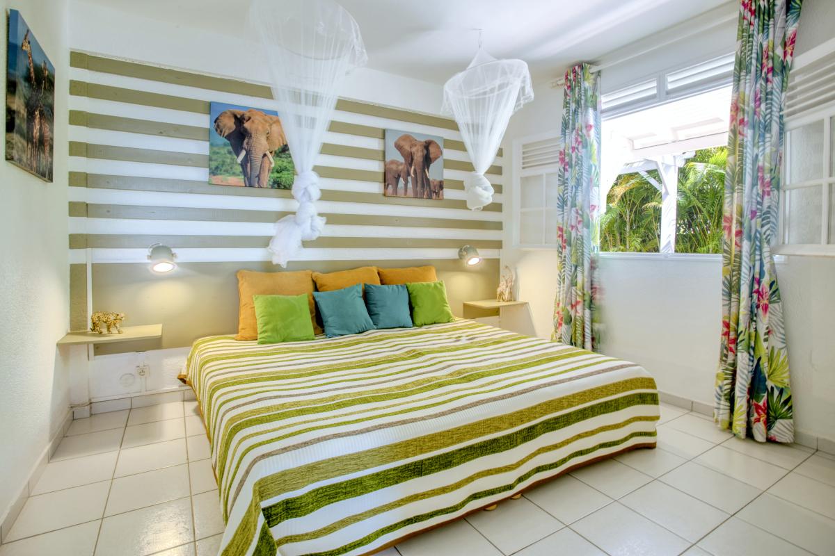 21.Location villa piscine vue mer St François Guadeloupe_ Chambre 2
